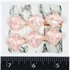 Image 1 : NEW PINK STONE LOOK DESIGN ALLIGATOR CLIP HAIR