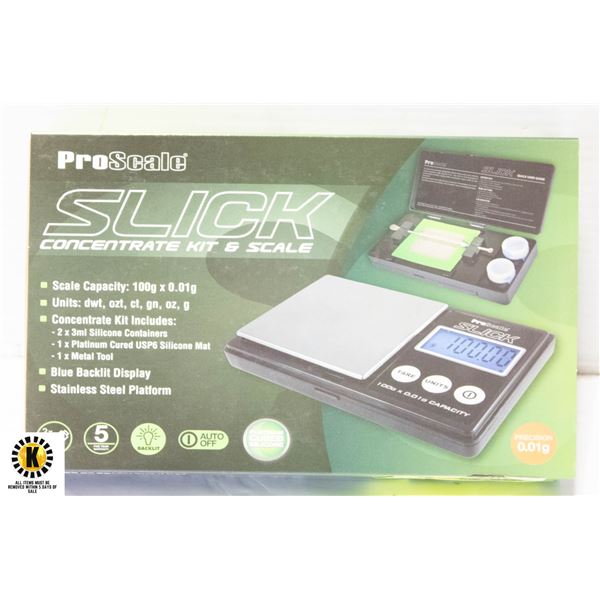 PROSCALE SLICK CONCENTRATE KIT AND SCALE