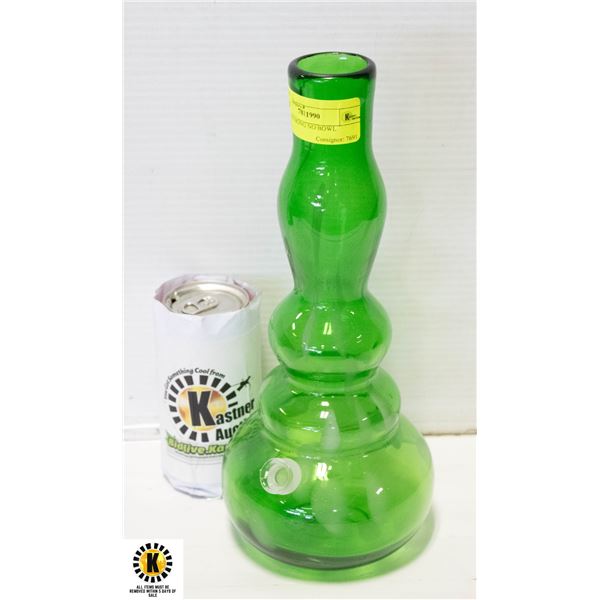 12" GLASS BONG NO BOWL