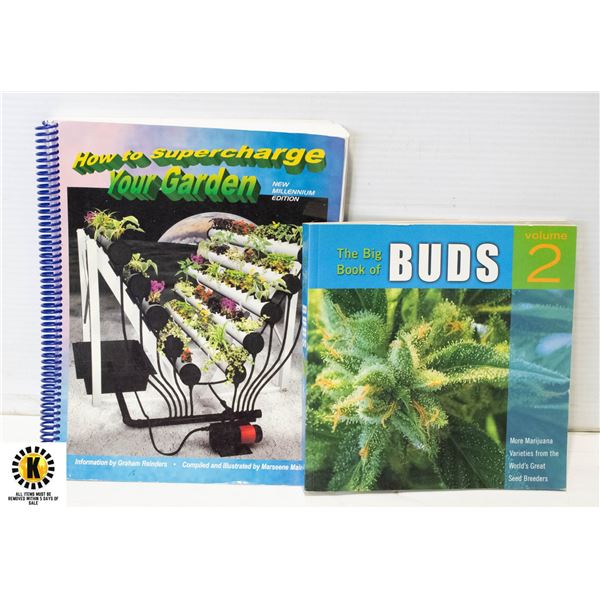 LOT OF 2 CANNABIS BOOKS