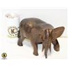 Image 1 : AFRICAN ELEPHANT HANDCRAFTED FROM 1 PIECE OF WOOD