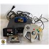 Image 1 : NINTENDO 64 W/ 1 CONTROLLER AND 3 GAMES
