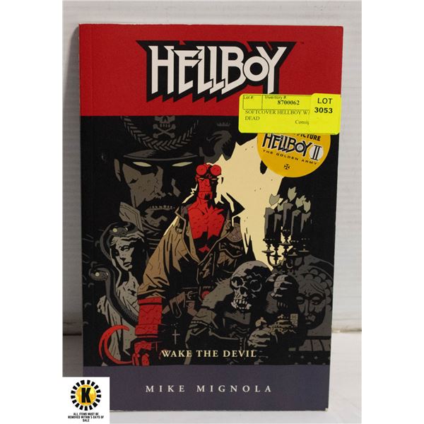 SOFTCOVER HELLBOY WAKE THE DEAD