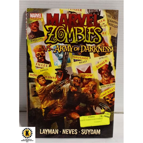 MARVEL HARDCOVER, ZOMBIES VS