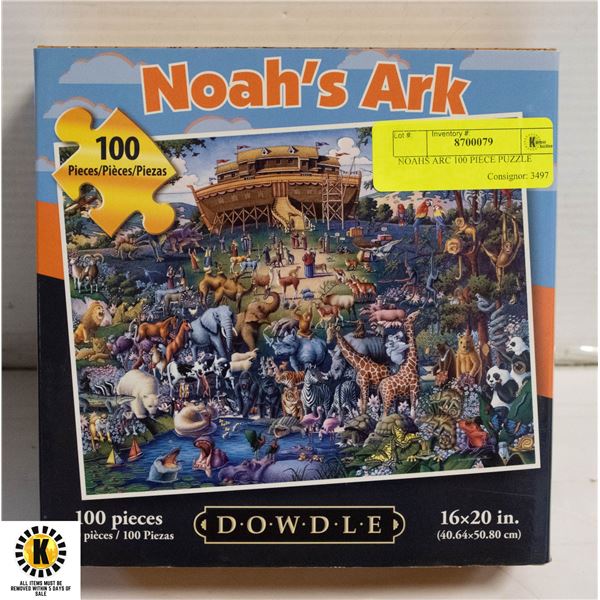 NOAHS ARC 100 PIECE PUZZLE