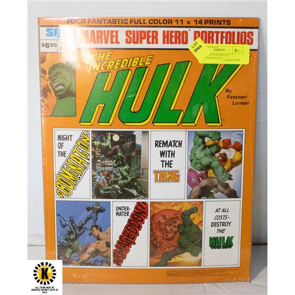 MARVEL SUPER HEROES? PORTFOLIOS HULK