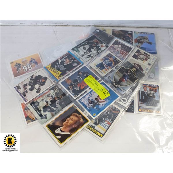 45 WAYNE GRETZKY HOCKEY CARDS