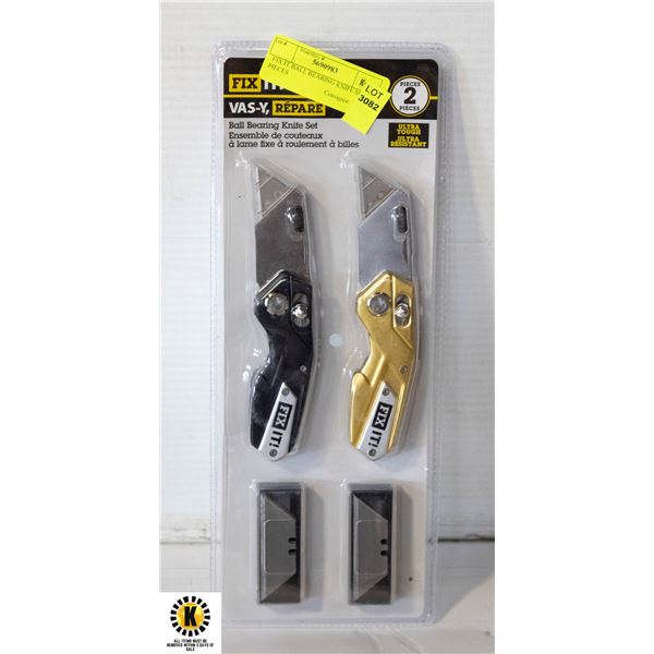 FIX IT BALL BEARING KNIFE SET 2 PIECES