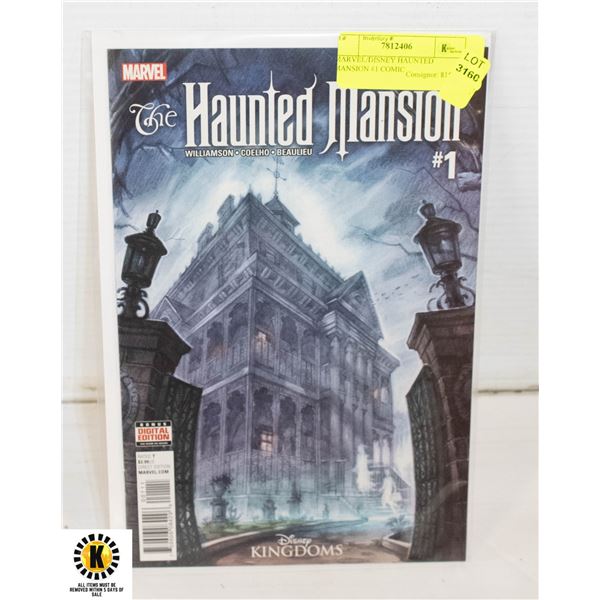 MARVEL/DISNEY HAUNTED MANSION #1 COMIC