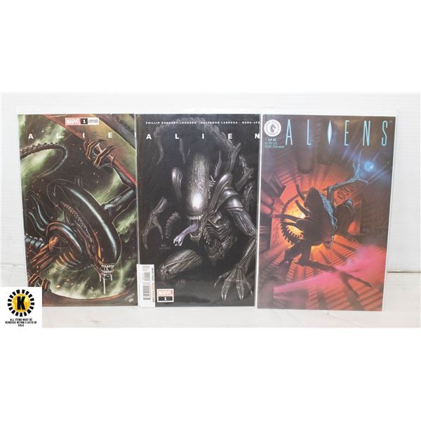 DARK HORSE ALIENS #1 COMIC LOT