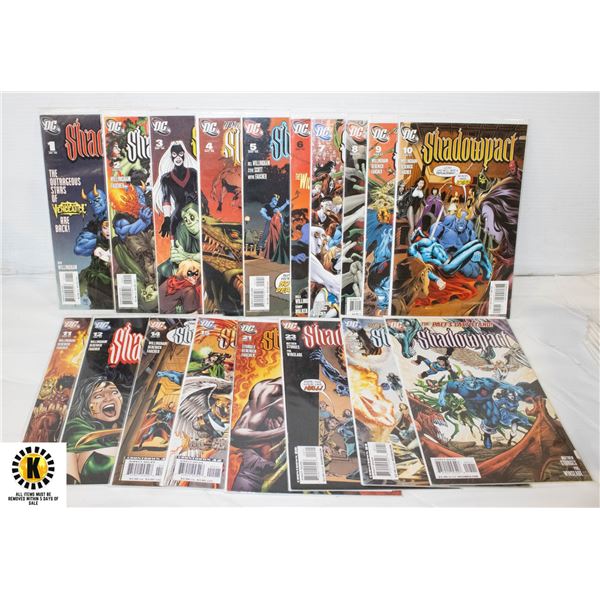 DC SHADOWPACT #1-25 COMIC LOT