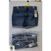 Image 1 : LEE RIDERS DENIM SHORTS 4 PACK $99.92 VALUE
