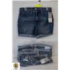 Image 1 : LEE RIDERS DENIM SHORTS 4 PACK $99.92 VALUE