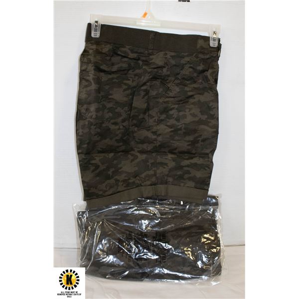 CAMO SHORTS LEE RIDERS 4 PACK $111.92 VALUE