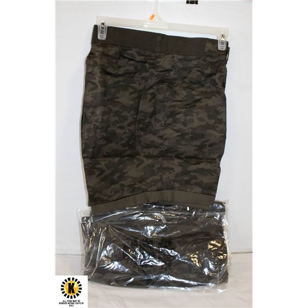 CAMO SHORTS LEE RIDERS 4 PACK $111.92 VALUE