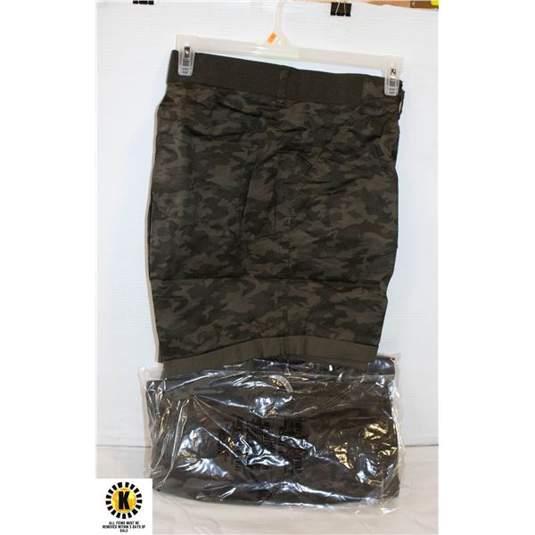 CAMO SHORTS LEE RIDERS 4 PACK $111.92 VALUE