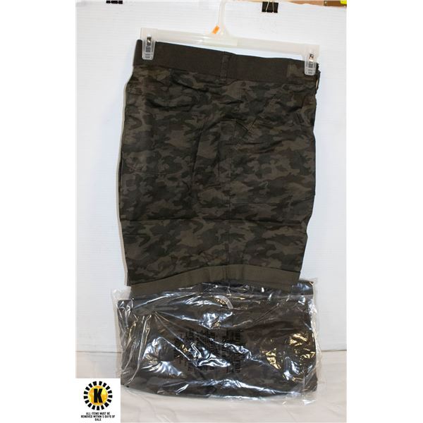 CAMO SHORTS LEE RIDERS 4 PACK $111.92 VALUE