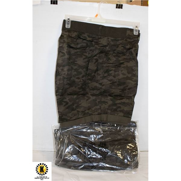 CAMO SHORTS LEE RIDERS 4 PACK $111.92 VALUE