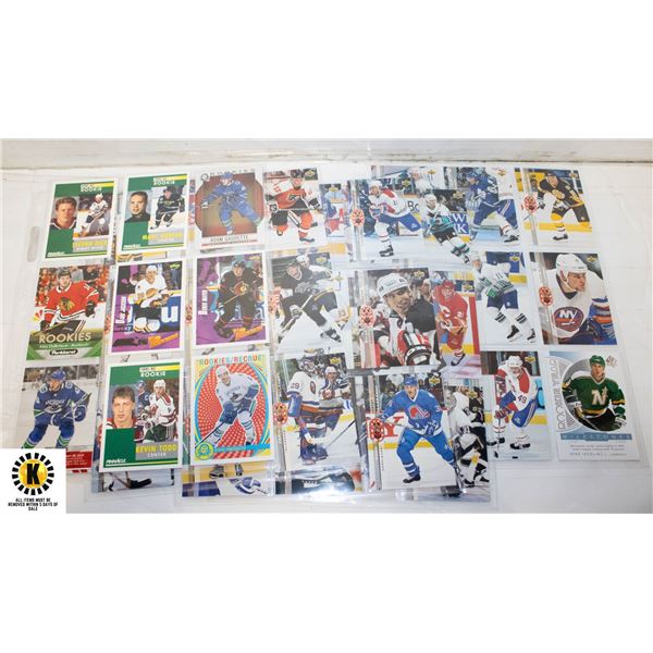 ROOKIE ROOKIES ROOKIE YEAR NHL HOCKEY CARDS