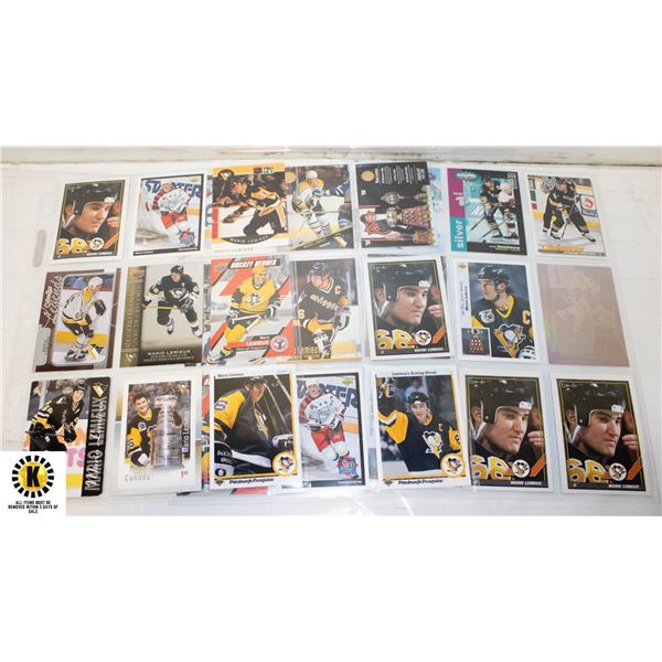 MARIO LEMIEUX NHL HOCKEY CARDS