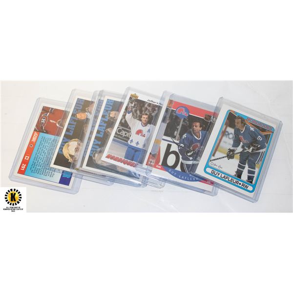 GUY LAFLEUR NHL HOCKEY CARDS