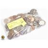 Image 1 : INTERNATIONAL COIN BAG LOT ASSORTED