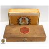 Image 1 : VINTAGE CIGAR BOXES- LOT OF 2