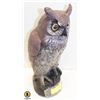 Image 1 : YARD OWL RESIN MOTION SENSOR 15" TALL