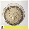 Image 1 : BRITISH FLORIN 1893 SILVER COIN