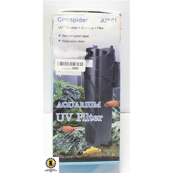 AQUARIUM FILTER AQUA GREEN ALGAE KILLING UV