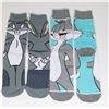 Image 1 : TWO NEW PAIRS OF LOONIE TOONS BUGS BUNNY THEME