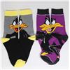 Image 1 : TWO NEW PAIRS OF LOONIE TOONS DAFFY DUCK THEME
