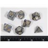 Image 1 : NEW 7PC ROLL PLAYING DICE SET