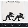 Image 1 : NEW ALIEN THEME STUD EARRINGS