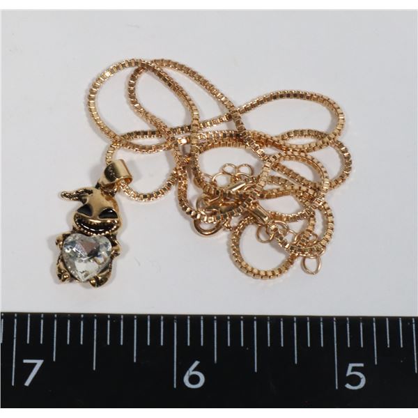 NEW OOGIE BOOGIE THEME PENDANT AND CHAIN