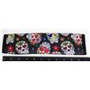 Image 1 : NEW SUGAR SKULL THEME CAR SEATBELT SHOULDER PAD
