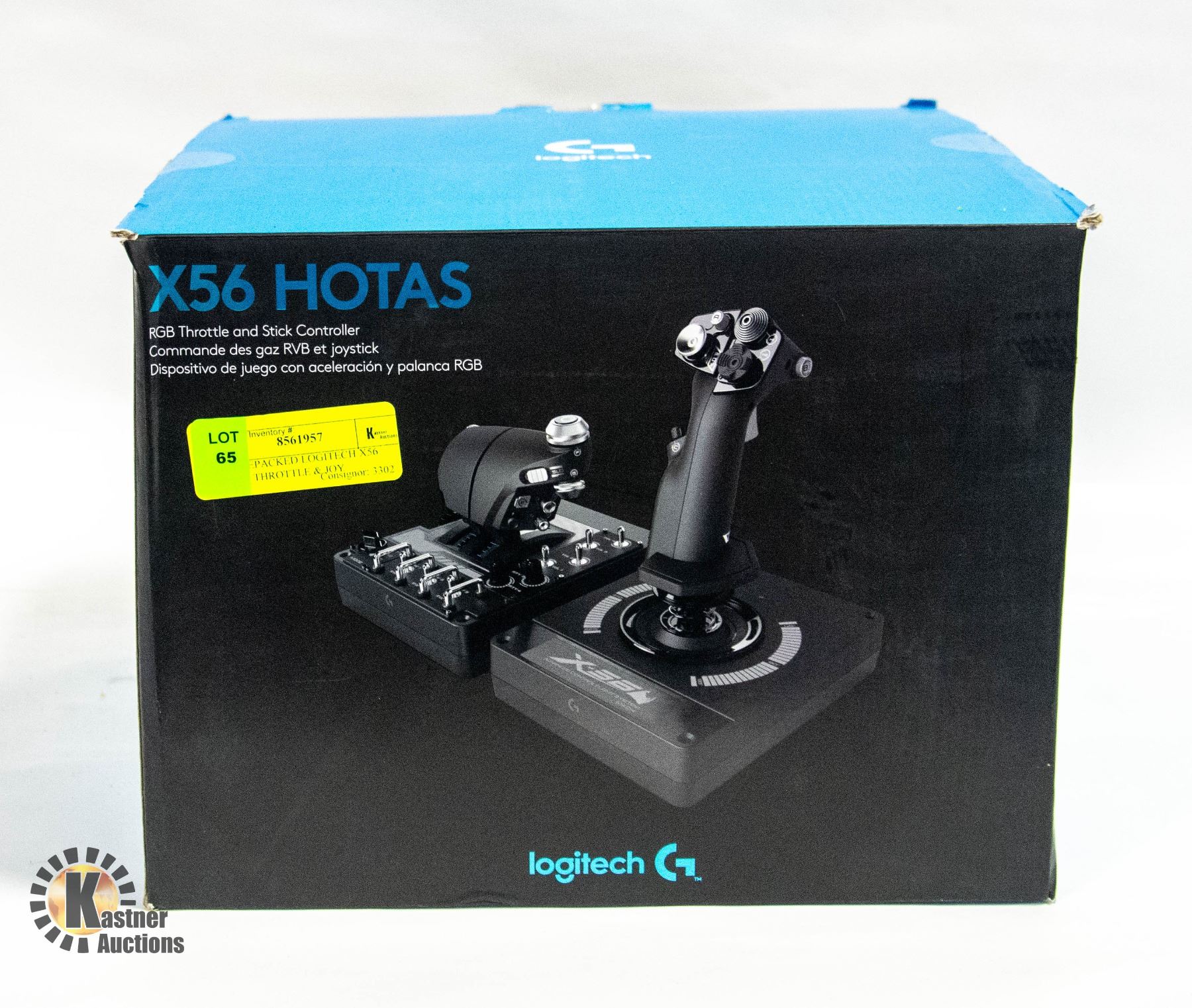NEW REPACKED LOGITECH X56 HOTAS THROTTLE & JOY