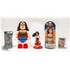 Image 1 : LOT OF ASSORTED WONDER WOMAN COLLECTIBLES