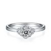 Image 3 : 0.5CT GRA CERTIFIED MOISSANITE 925 SILVER 18K GOLD