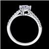 Image 4 : 1 CT GRA CERTIFIED MOISSANITE 925 SILVER 18K GOLD