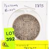 BRITISH 1/2 CROWN 1895 COIN