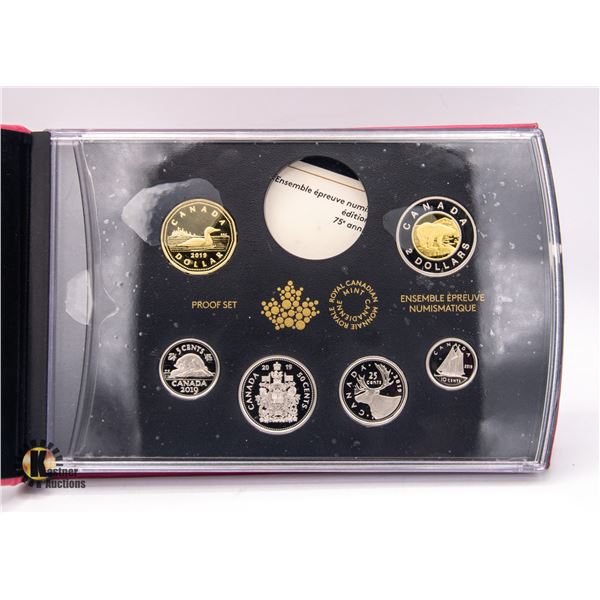 2019 PROOF SET CANADA MISSING SILVER DOLLAR COIN