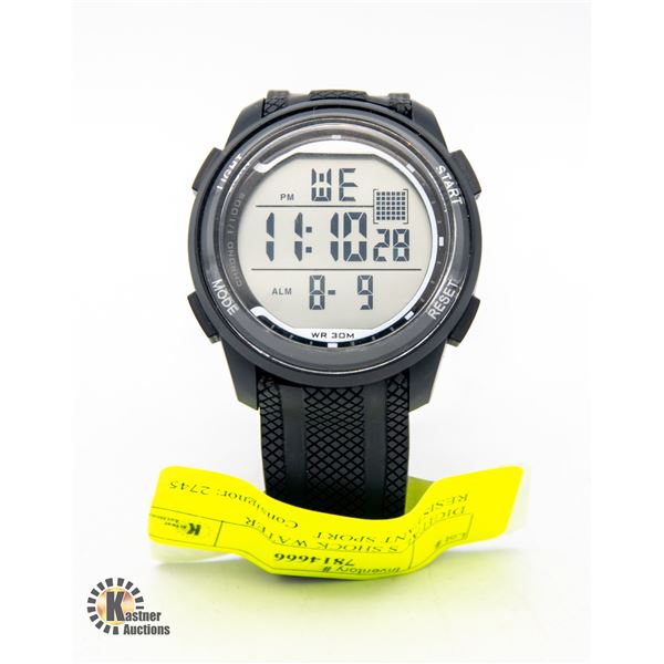 DIGITAL S SHOCK WATER RESISTANT SPORT