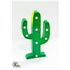Image 1 : CACTUS MARQUEE LIGHT 10" TALL