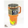 Image 1 : NEW YETI RAMBLER 30 OZ TRAVEL MUG * MISSING LID *