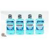 Image 1 : NEW 4 BOTTLES OF LISTERINE ULTRA CLEAN ARCTIC MINT