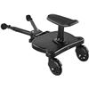 Image 1 : NEW UNIVERSAL FIT BLACK STROLLER BOARD WITH SEAT