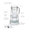 Image 3 : NEW LIFESTRAW HOME 10-CUP WATER FILTER PITCHER