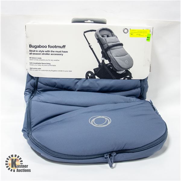 NEW BUGABOO FOOTMUFF, ALL SEASON STROLLER