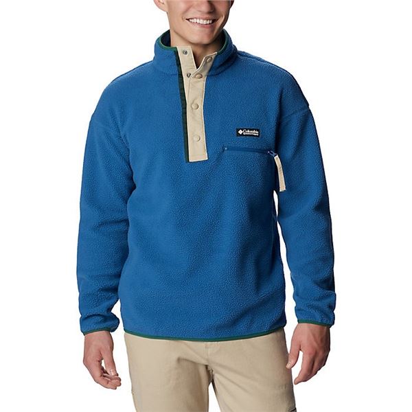 NEW COLUMBIA MENS 5XT HALVETIA HALF SNAP FLEECE